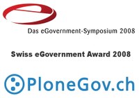 PloneGov: Swiss branch wins the Swiss eGovernment Award 2008